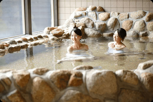 大人気温泉「お亀の湯」温泉入浴券1枚セット