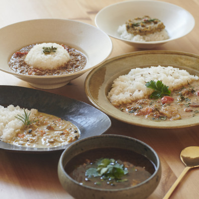 【NO CURRY, NO LIFE.】着色しないスパイスカレー5種[冷凍]【配送不可地域：離島】