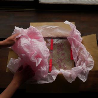 ご自宅用おまかせ便! 朱雀のなみだ (by花水土香) 2箱4p(1p250g以上)クラフト箱×トレー【配送不可地域：離島】