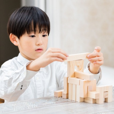 ひのきの積み木HUI