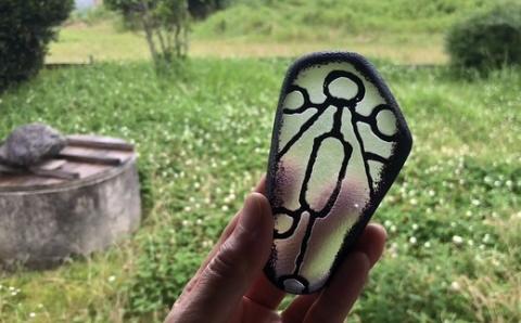 酒船石の文鎮（ペーパーウェイト）