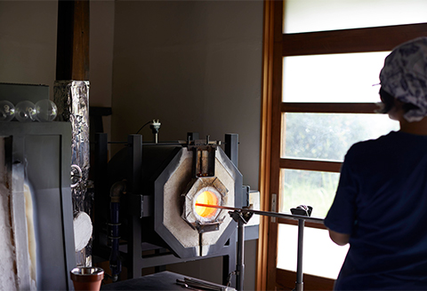 あすか三彩・おちょこ２個セット