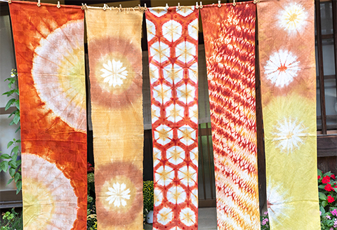 草木染体験ペア利用券（ストール）