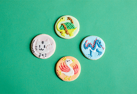 記念日に最適！　アイシングクッキー　オーダーチケット