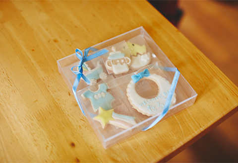 記念日に最適！　アイシングクッキー　オーダーチケット