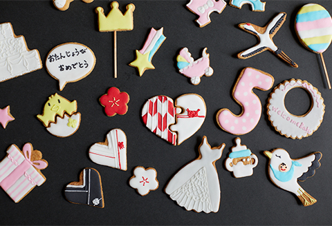 「iroha*」アイシングクッキー　ワークショップ体験チケット（1名様）