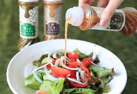 【無添加】ドレッシングセット（ごまノンオイルドレッシング・青じそノンオイルドレッシング・生姜たっぷり和風ドレッシング・生姜の佃煮）