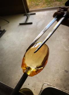 あすか三彩　ロックグラス