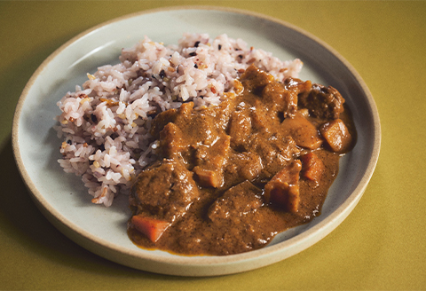 飛鳥カレー大和牛・古代三色米ごはん３人前セット