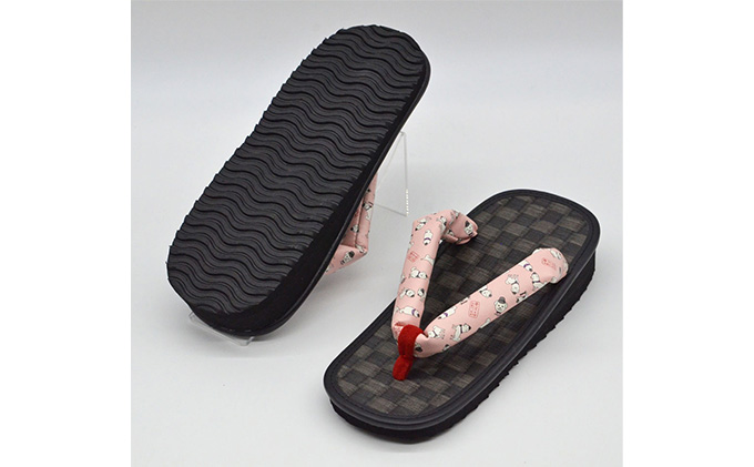 信貴×雪丸 ゆきまる雪駄 屋内屋外兼用 BP 7寸5分（22.0～23.0対応）