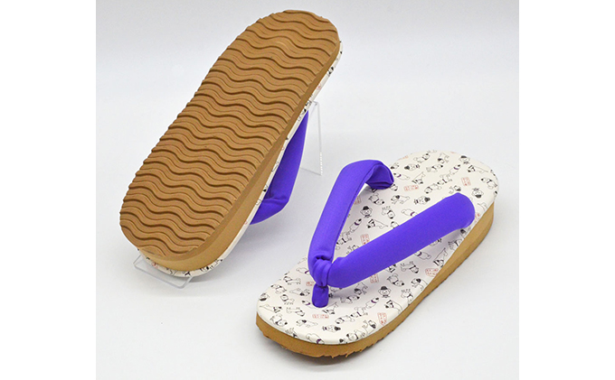 信貴×雪丸 ゆきまる雪駄 屋内屋外兼用 38PU 8寸（23.5～24.5対応）