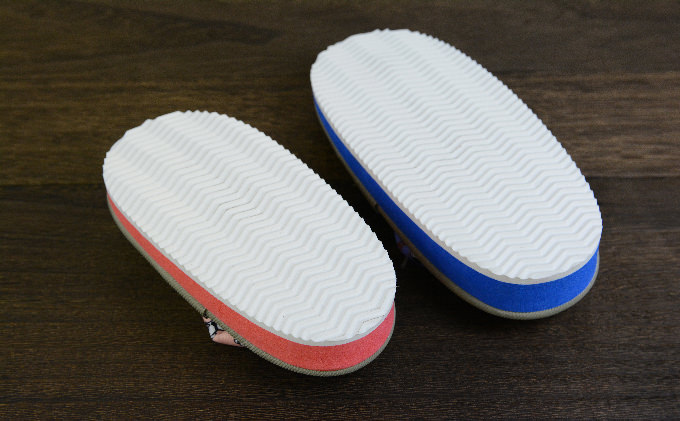 雪丸草履　子ども用　ブルー（５寸・１５ｃｍ）規