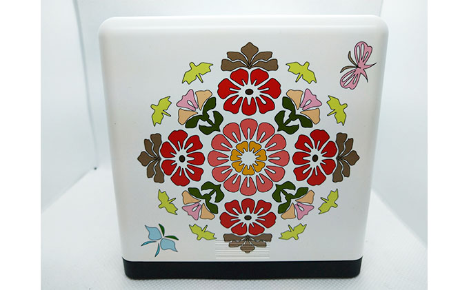 アルコール除菌ディスペンサー、リキッドジェット（天平模様デザイン）W-4