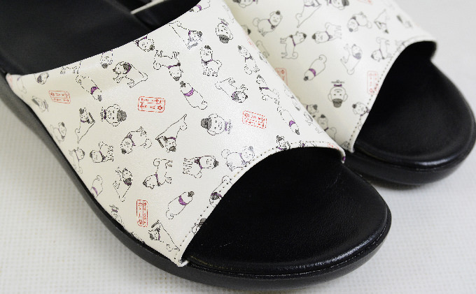 ゆきまるサンダル　男女兼用（白）Ｌ　サイズ（２６～２７ｃｍ）　規