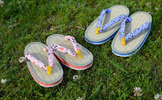 雪丸草履　子ども用　ピンク（５寸５分・１６．５ｃｍ）　規