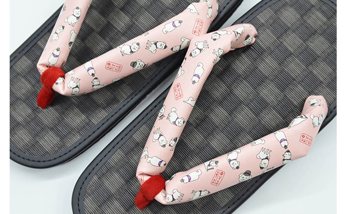 信貴×雪丸 ゆきまる雪駄 屋内屋外兼用 BP 7寸5分（22.0～23.0対応）