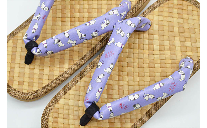 信貴×雪丸 ゆきまる雪駄 屋内屋外兼用 BrB 8寸6分（25.0～26.5対応）