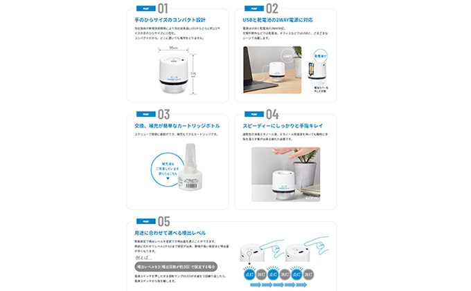 王寺町　アルコール除菌ディスペンサー、リキッドジェットミニ（天平文様花鳥文）