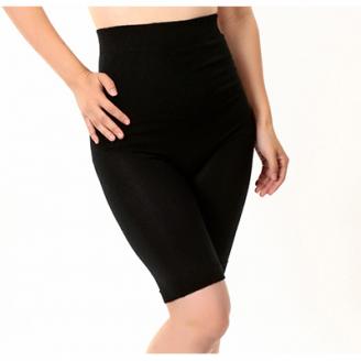 お腹ぽかぽかシルクとウールの腹巻きパンツ・ブラック2枚セット