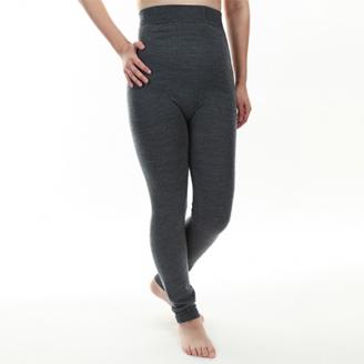 足首までしっかり包む。お腹ぽかぽかシルクとウールの腹巻きパンツ(10分丈)・2色セット