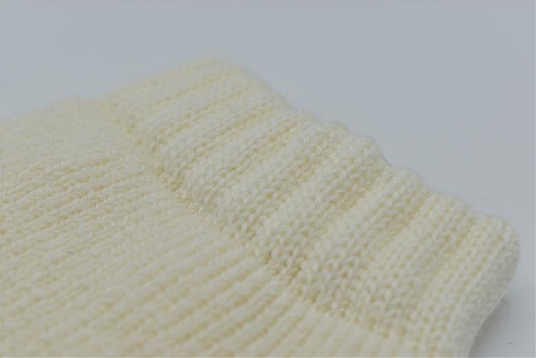 本当に温かいウールの靴下　しろくまくん（ホワイト）Ｍ２０cm ～２４cm// ー 靴下 温かい 温活 ルームソックス 冷え  ウール 足元 靴下 くつした ソックス ルームシューズ日本製 奈良県 広陵町