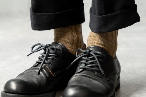 HARUSAKU メランジリブソックス 5足セット （25cm～27cm）