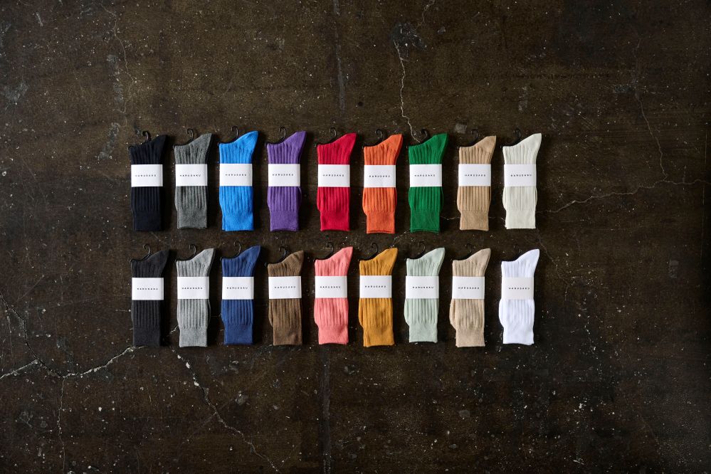 HARUSAKU プレーンリブソックス 10足セット （27cm～29cm）