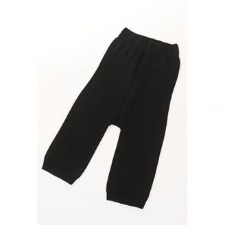 お腹ぽかぽかシルクとウールの腹巻きパンツ・ブラック2枚セット