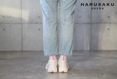 HARUSAKU 足袋バックラインソックス 10足セット （23cm～25cm）///バックライン足袋ソックス
