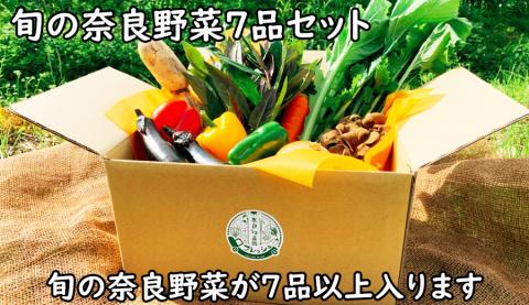 旬の奈良野菜セット(旬の野菜7品以上が入ります)///季節の野菜 おまかせ