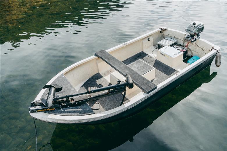 七色ダム  レンタルボート【POKEBO320  免許不要 】バッシングロード バス釣り 1日乗船券