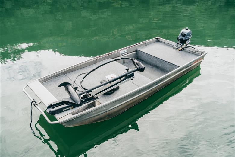 七色ダム  レンタルボート 【ステーサー330PT  2馬力 免許不要】レンタルボート下北 バス釣り 1日乗船券