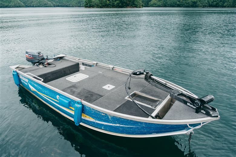 池原ダム  レンタルボート【 ステーサー420PD 25馬力 ヤマハ】池原 ドリーム  バス釣り  1日乗船券