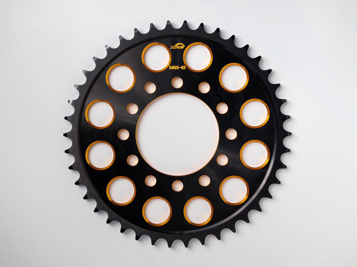 Z900RS用　Wアルマイト　リアスプロケット/フロントスプロケット　純正丁数セット