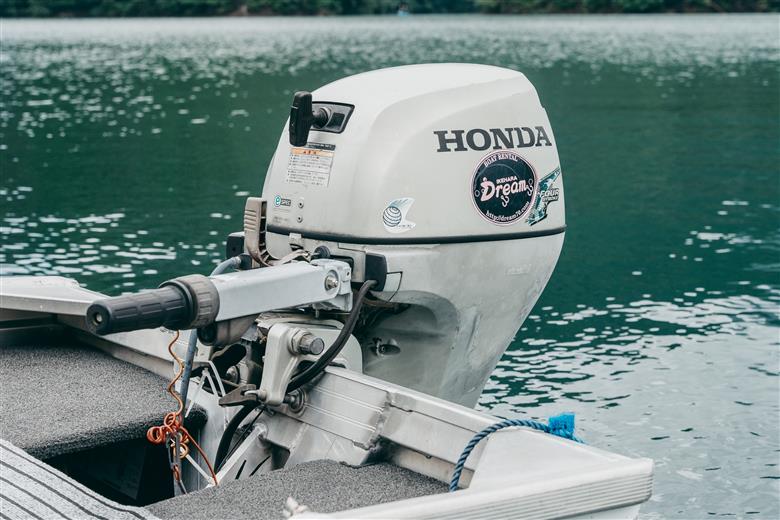 池原ダム  レンタルボート【ステーサー420pd 14ｆ ホンダ20ps 4st】池原 ドリーム バス釣り 1日乗船券