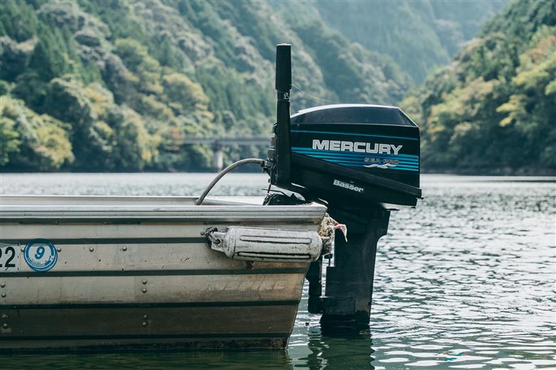 七色ダム  レンタルボート【12ft  9.9馬力 】バッシングロード バス釣り 1日乗船券