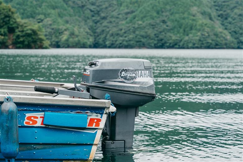 池原ダム  レンタルボート【 ステーサー420PD 25馬力 ヤマハ】池原 ドリーム  バス釣り  1日乗船券