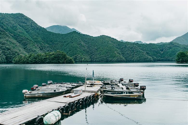 池原ダム  レンタルボート【ステーサー390  30馬力】ワンアップヒライ バス釣り 1日乗船券