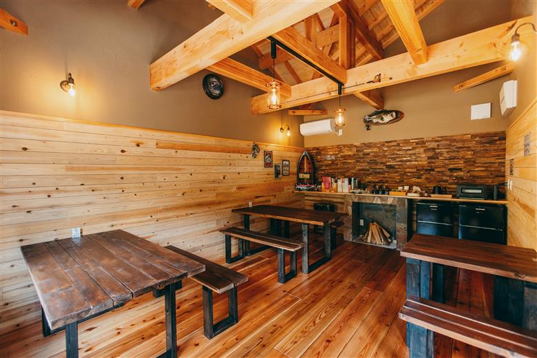 フィッシングロッジ　スタンダードプラン（朝食用軽食付き）ペア1泊2日宿泊券 奈良県下北山村