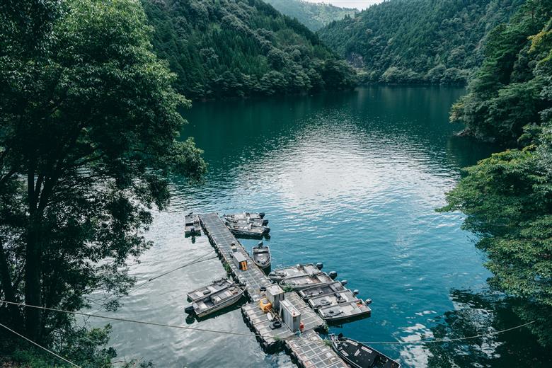 池原ダム  レンタルボート【ステーサー400 40馬力】ホワイトリバー バス釣り 1日乗船券
