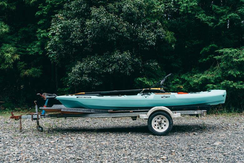 七色ダム レンタルアメリカンカヤック 1人乗り 1日乗船券 バッシングロード 観光 バス釣り 体験チケット