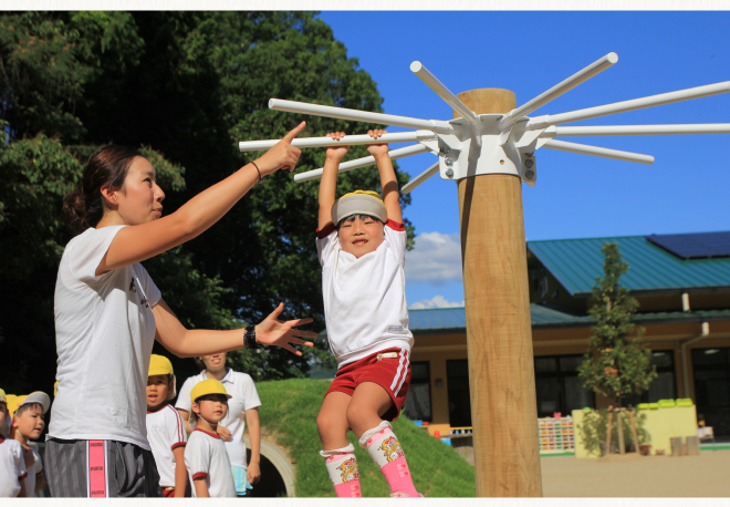木製 くるくるうんてい verたか～い 高さ調整40cm～200cm 防腐加工済 国産材 環境配慮 外遊び 屋外 アスレチック 遊具 公園