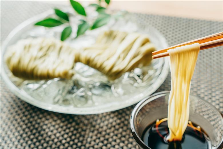 下北春まな素麺10束箱入り 奈良県 大和の伝統野菜 下北春まな 素麺 そうめん 三輪素麺