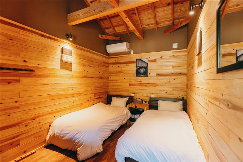 フィッシングロッジ　スタンダードプラン（朝食用軽食付き）ペア1泊2日宿泊券 奈良県下北山村