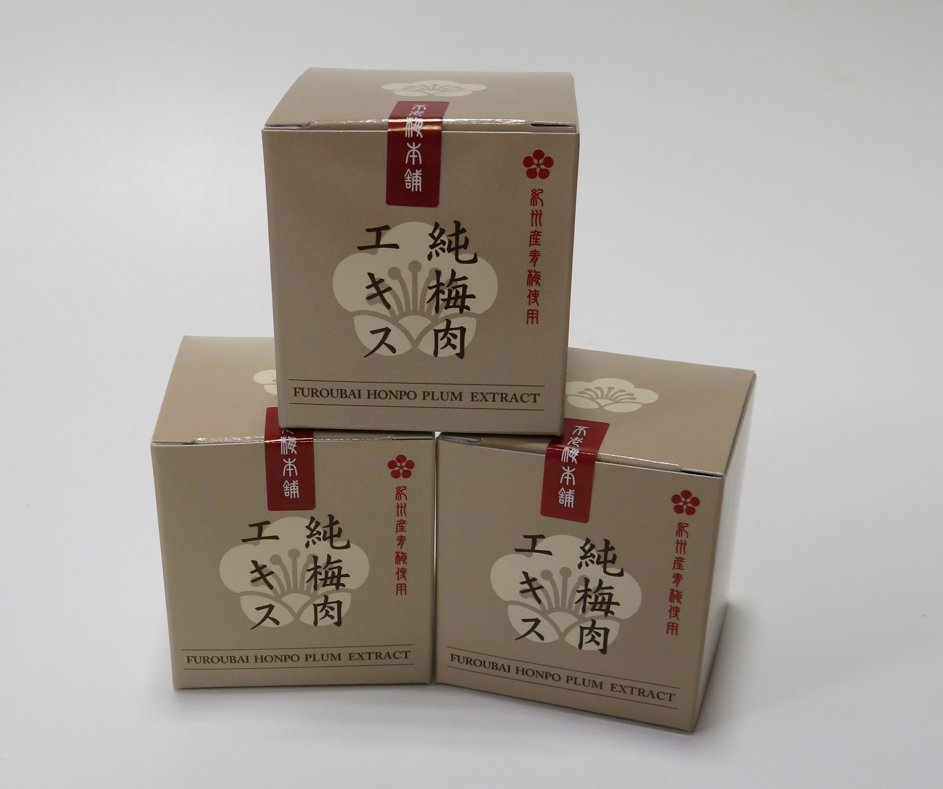 M078　純梅肉エキス３０ｇ×3個セット