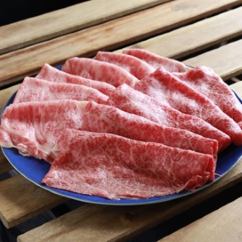 M303　熊野牛ロース＆赤身スライスすき焼き、しゃぶしゃぶ用４００ｇ