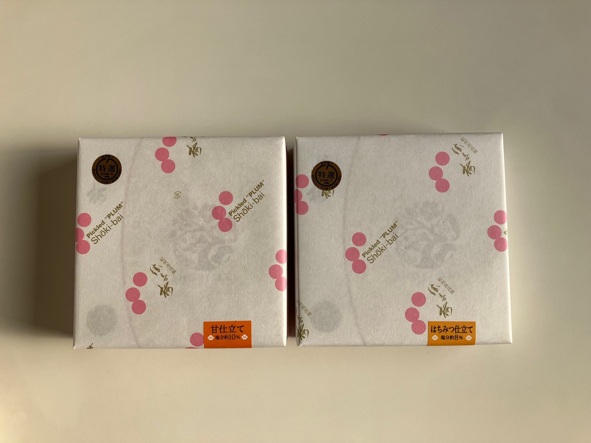 M039　勝喜梅　心くばり２５０ｇ２種セット