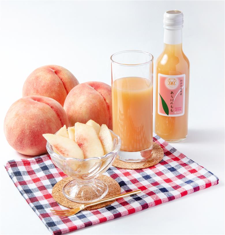 M094　あら川の桃ドリンク２００ｍｌ×５本入りギフト