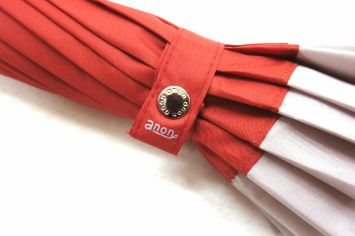 M235　紀州漆器アンブレラ『根来』１６本骨和傘　カバー付　ギフト箱入