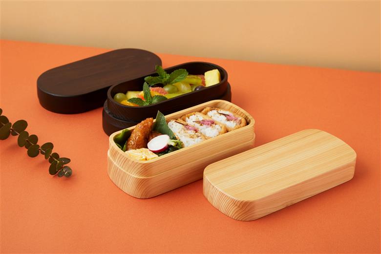 M417　紀州桧弁当箱Ｔｙｐｅ２－ＮＡ